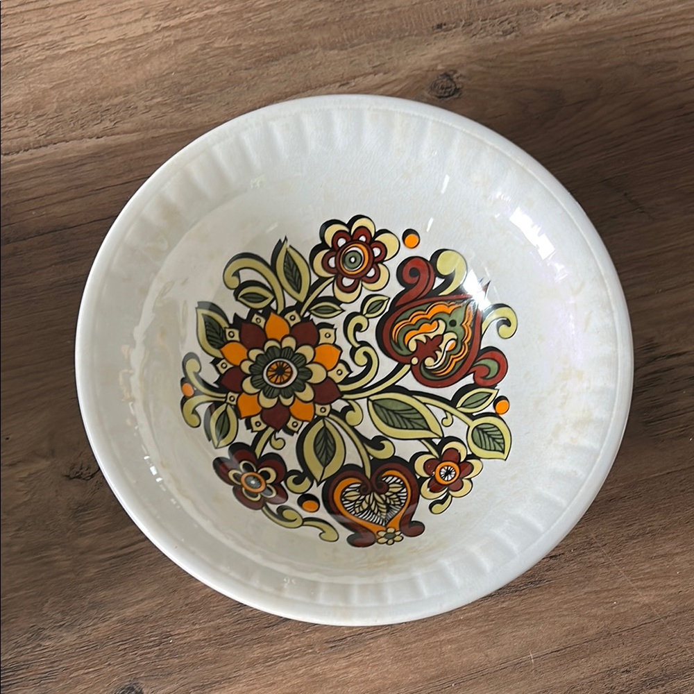 Vintage English Ironstone Pottery ‘Tanya’ large service Bowls